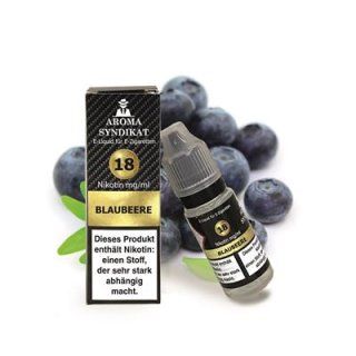 Aroma Syndikat Nikotinsalz Liquid - Blaubeere