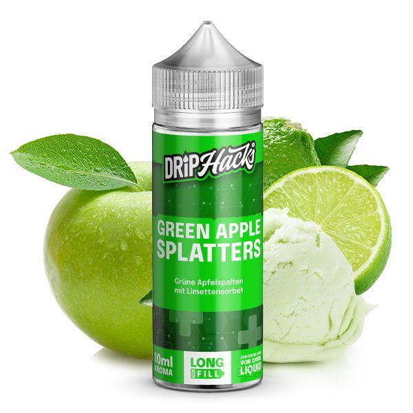 Drip Hacks Aroma - Green Apple Splatters 10ml