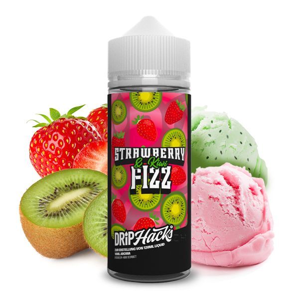 Drip Hacks Aroma - Strawberry & Kiwi Fizz 10ml