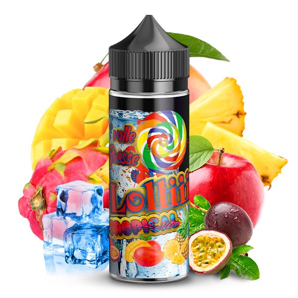 Lädla Juice Aroma - Volle Fresse Lolliii Tropical Ice 10ml