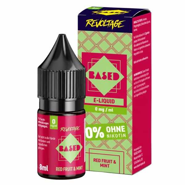 Revoltage - Based Red Fruit Mint Nikotinsalz Liquid