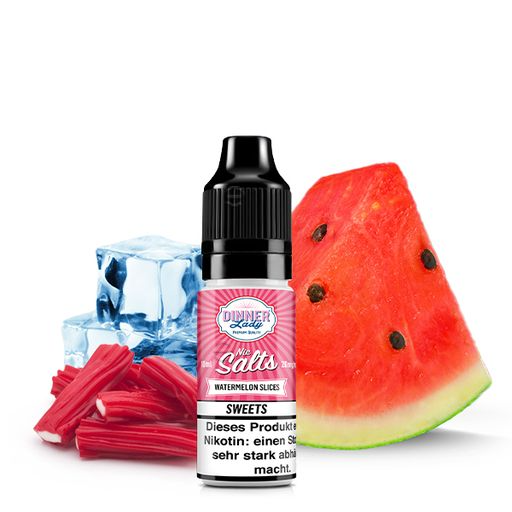 Dinner Lady - Watermelon Slices Nikotinsalz Liquid