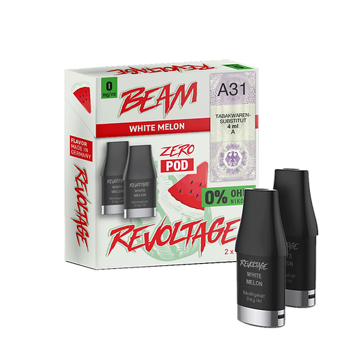 Revoltage Beam Prefilled Pod - White Melon