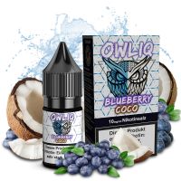 OWLIQ - Blueberry Coco Nikotinsalz Liquid OWLIQ - Blueberry Coco Nikotinsalz Liquid