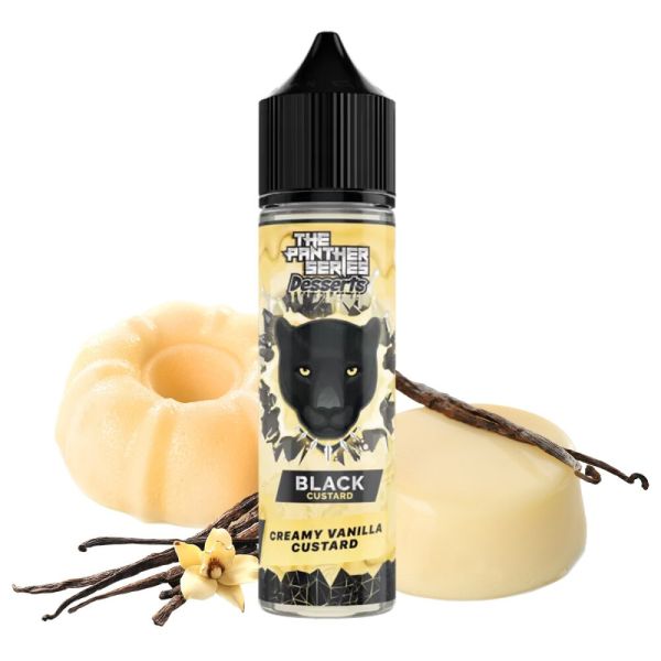 Dr. Vapes Aroma - The Panther Series - Desserts - Black Custard - 14ml