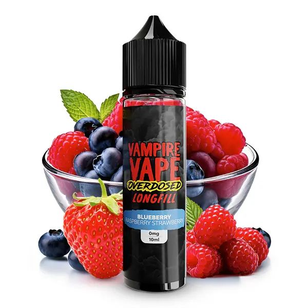 Vampire Vape Overdosed - Blueberry Raspberry Strawberry Aroma 10ml 