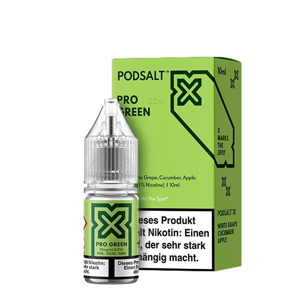 Pod Salt X Nikotinsalz Liquid - Pro Green