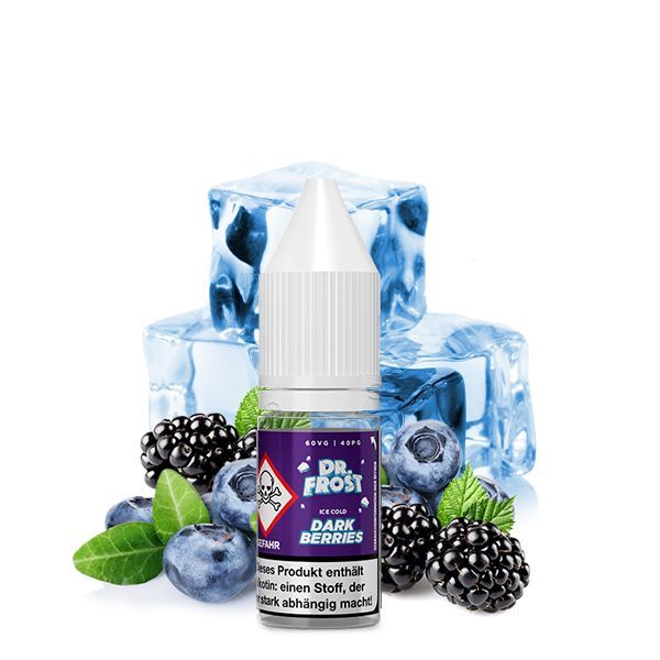 Dr. Frost Nikotinsalz Liquid - Dark Berries - 10ml