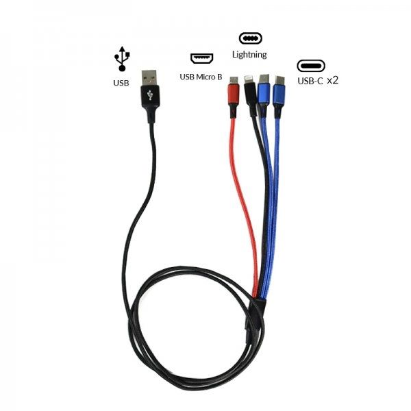 4 in 1 Quick Charge Kabel