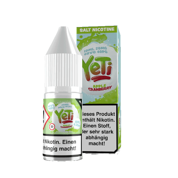 Yeti - Apple Cranberry Nikotinsalz Liquid