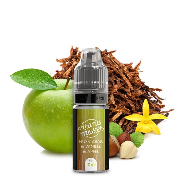Aromameister Aroma - Nusstabak & Vanille & Apfel 10ml