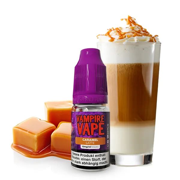 Vampire Vape - Dessert Caramel Latte Liquid