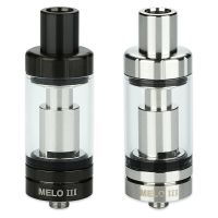 Melo 3 - Top Filling Clearomizer 4ml (Schwarz, Edelstahl) Melo 3 - Top Filling Clearomizer 4ml (Schwarz, Edelstahl)