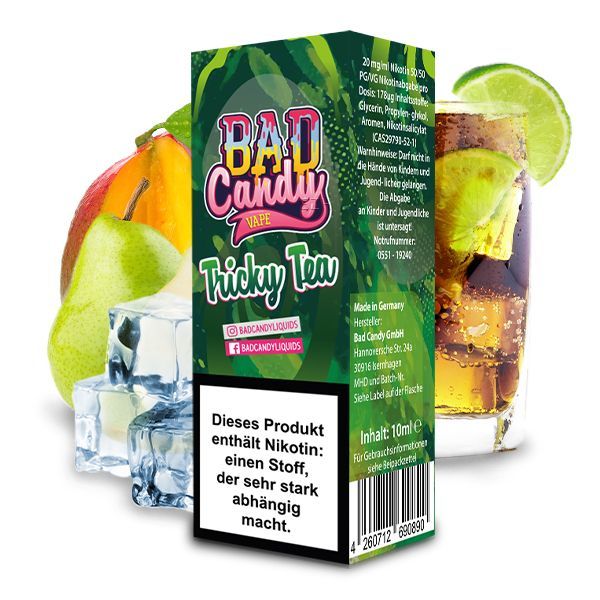 Bad Candy - Tricky Tea Nikotinsalz Liquid