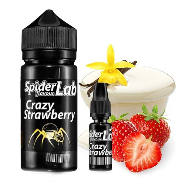 Spider Lab Flavour - Crazy Strawberry 10ml