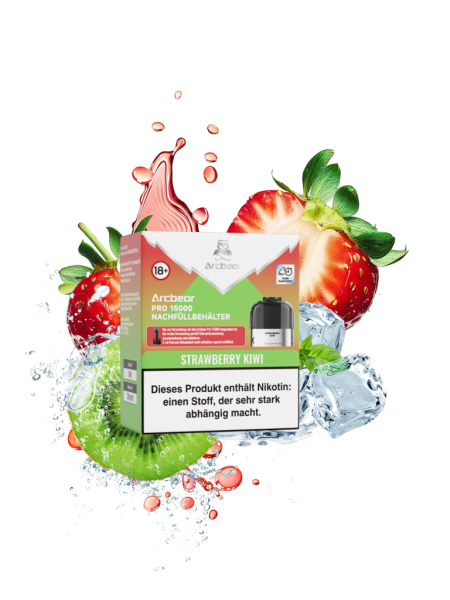 Arcbear Pro 1500 Pod - Strawberry Kiwi