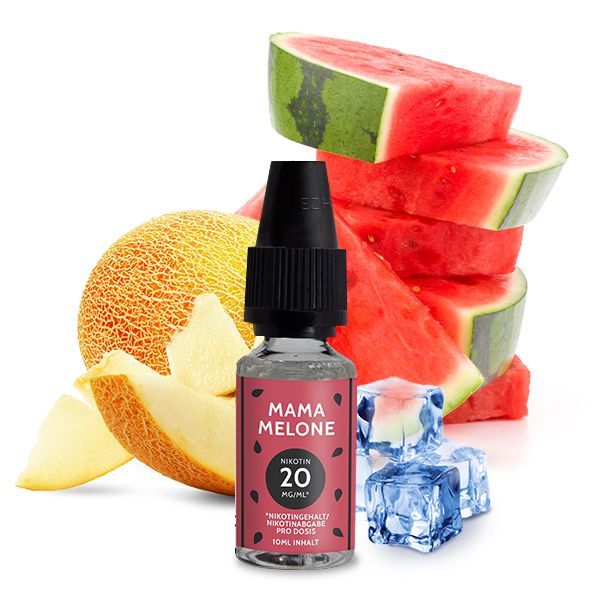 Tante Dampf Nikotinsalz Liquid - Mama Melone 10ml