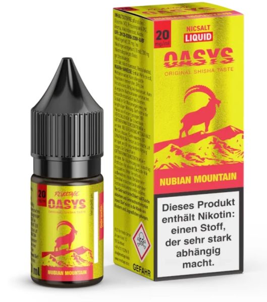 Revoltage - Oasys Nubian Mountain Nikotinsalz Liquid