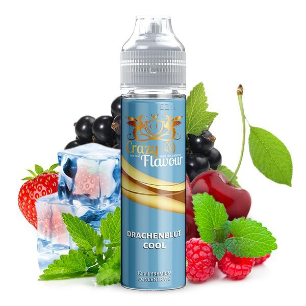 Crazy Flavour Aroma - Drachenblut Cold - 10ml - Longfill