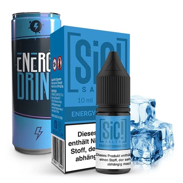 SIC! - Energy Drink Ice Nikotinsalz Liquid 10ml