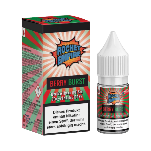 Rocket Empire - Berry Burst Max Flavour Shot 10ml 20mg/ml