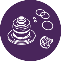 Adpater, Dichtungen und Sonstiges