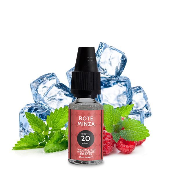 Tante Damp Nikotinsalz Liquid - Rote Minza 10ml
