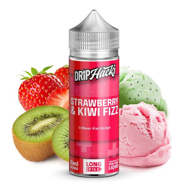 Drip Hacks Aroma - Strawberry & Kiwi Fizz 10ml