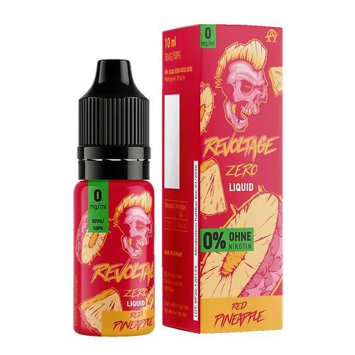 Revoltage Zero Liquid - Red Pineapple - 0mg