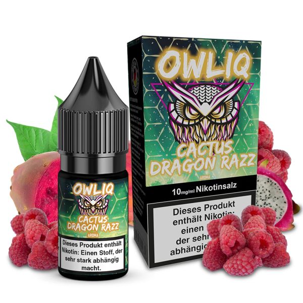 OWLIQ - Cactus Dragon Razz Nikotinsalz Liquid