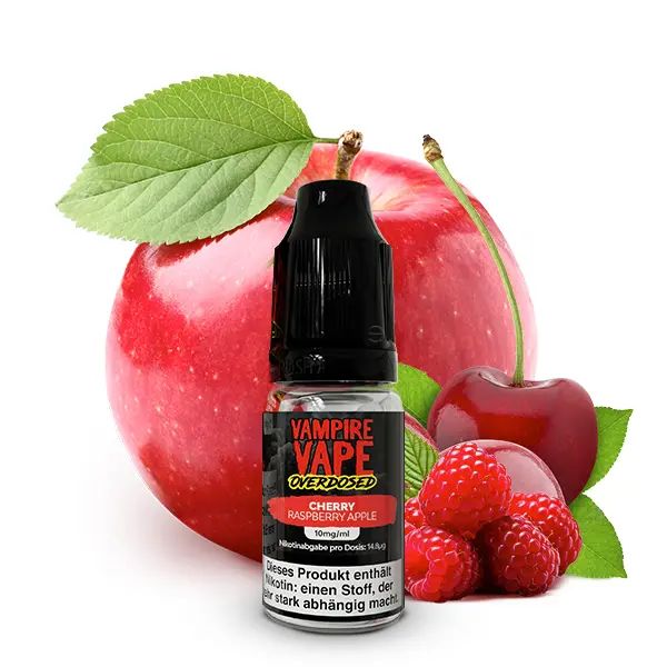 Vampire Vape - Cherry Raspberry Apple Nikotinsalz Liquid