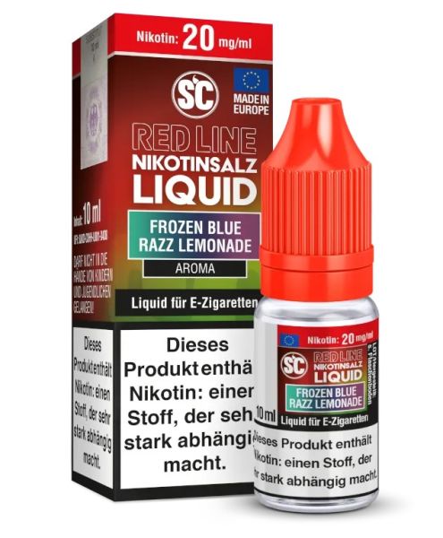 SC Red Line - Frozen Blue Razz Lemonade Liquid