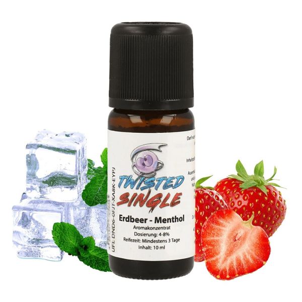 Twisted Aroma - Erdbeer Menthol 10ml