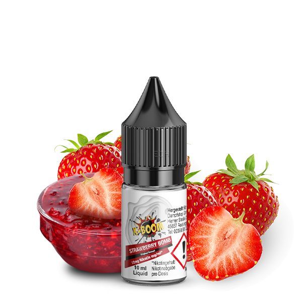 K-Boom Liquid 10ml - Strawberry Bomb