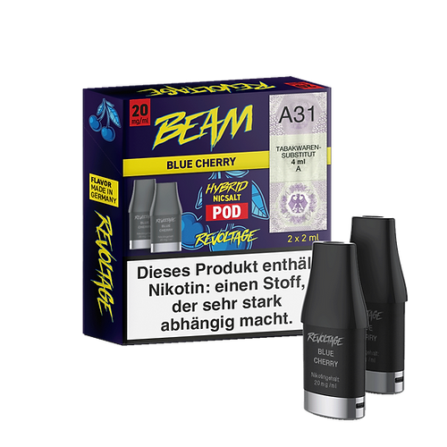 Revoltage Beam Prefilled Pod - Blue Cherry