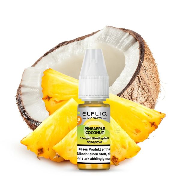 ELFBAR ELFLIQ - Pineapple Coconut Nikotinsalz Liquid