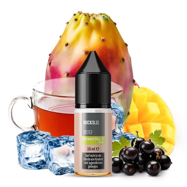 KTS Rocksliq - Green No.2 Ice Nikotinsalz Liquid 10ml