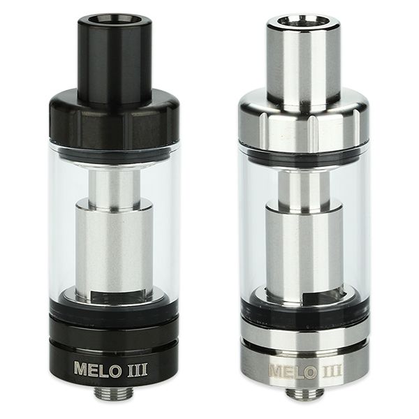 Melo 3 - Top Filling Clearomizer 4ml (Schwarz, Edelstahl)