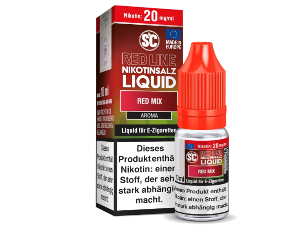 SC Red Line - Red Mix Nikotinsalz Liquid