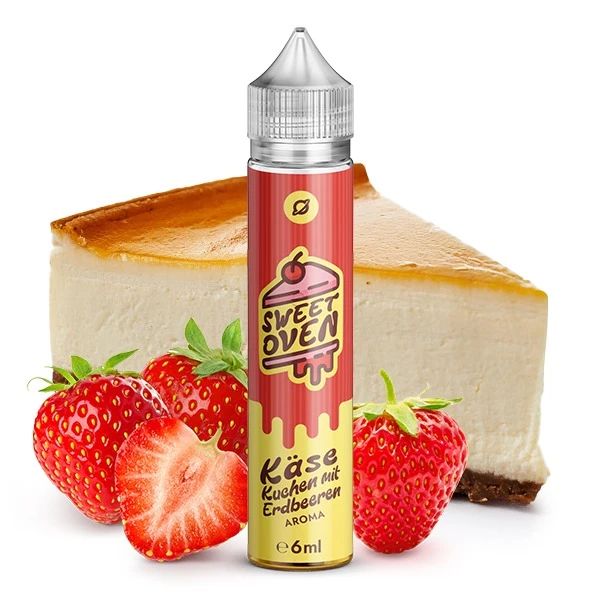 Flavorverse - Sweet Oven - Käsekuchen mit Erdbeeren Aroma 6ml