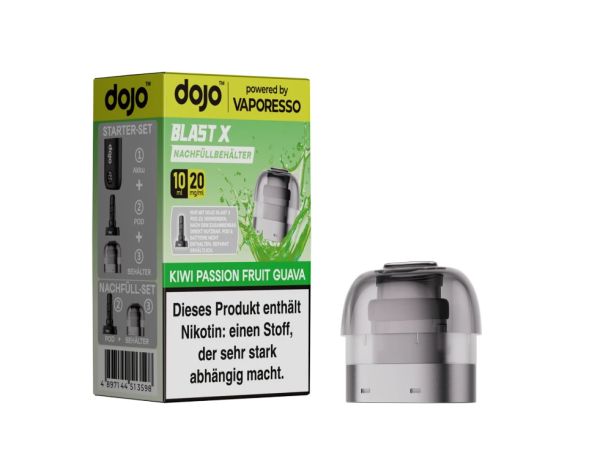 DoJo Blast X - Kiwi Passion Fruit Guava Prefilled Pod