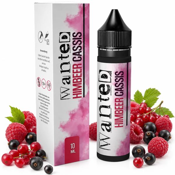 Wanted - Himbeer Cassis Aroma 10ml