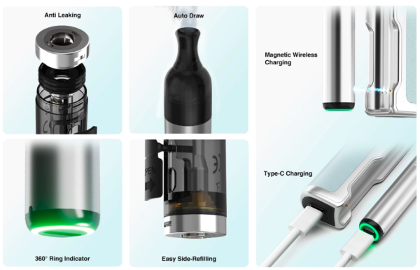 Elite DM45 Starter Thelema Nexus Pod Lost Vape, Thelema Nexus Electronic  Cigarette | Le Australia Lost Vape Thelema