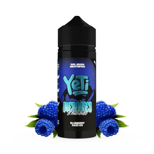 Yeti Aroma - Blueberry Razz Ice 10ml