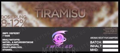 Twisted Aroma - Tiramisu 10ml