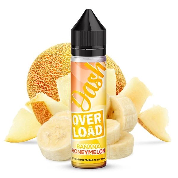 Dash Liquids OVERLOAD - Banana Honeymelon Aroma 10ml