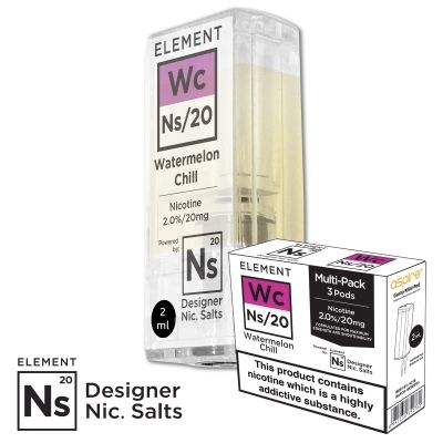 Aspire Gusto Mini Pods - ELEMENT "Wc" - 3er Pack