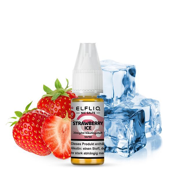 ELFBAR ELFLIQ Nikotinsalz Liquid - Strawberry Ice