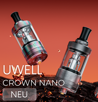 Uwell, Crown, Nano, Tank, Verdampfer