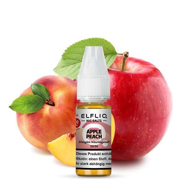 ELFBAR ELFLIQ Nikotinsalz Liquid - Apple Peach